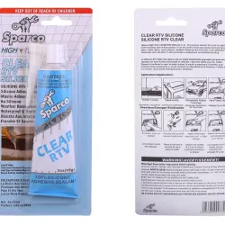 Герметик скла "Sparco" 85г прозорий