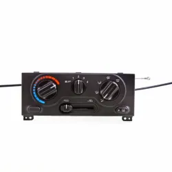 Блок керування опалювачем Lanos "GM" без кондиціонера (ручки, кнопки, тросики), 96273726