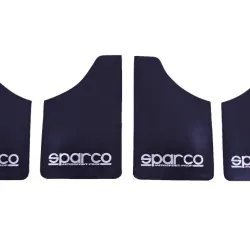 Бризковики універс. "Sparco" малі чорні жорсткі (4 шт.)