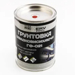 Грунт антикорозійний "ХімРезерв" червоно-коричневий 0.9кг