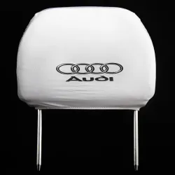 Чохли на підголівники білі Audi