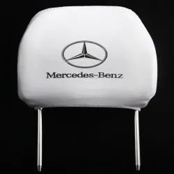 Чохли на підголівники білі Mercedes