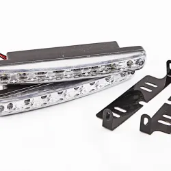 Фара денного світла DRL 158*16*43мм "LED" 8 діодів (2 шт.)