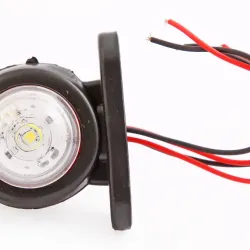 Ліхтар габаритний бічний чебурашка 5см LED червоний/білий
