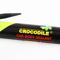 Герметик для швів під пістолет "Crocodile" 310мл чорний