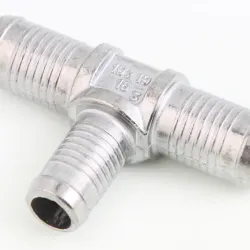 З'єднання під шланг трійник d19*16*19мм алюм. "Atiker"