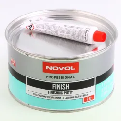 Шпатлівка оздоблювальна "Novol" Finish 2.00кг + затверджувач 0.045кг