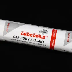 Герметик для швів ковбаса "Crocodile" 400мл чорний