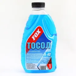 Рідина охолоджуюча тосол -24° "Fox" 1.0 кг (ПЕТ)