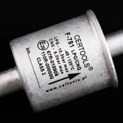 Фільтр ГБО парової фази 14/14мм "Certools" метал. булпрен