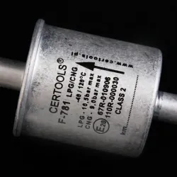 Фільтр ГБО парової фази 12/12мм "Certools" метал. поліестер