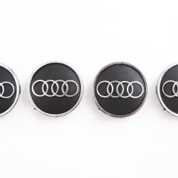 Заглушка диска 60*55мм Audi (4 шт.)