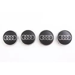 Заглушка диска 60*55мм Audi (4 шт.)