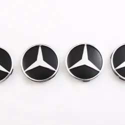 Заглушка диска 60*55мм Mercedes (4 шт.)