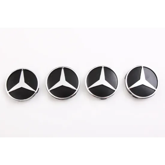 Заглушка диска 60*55мм Mercedes (4 шт.)