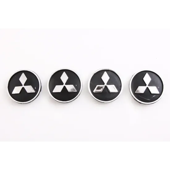 Заглушка диска 60*55мм Mitsubishi (4 шт.)