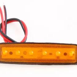 Ліхтар габаритний 96*21*8мм 6-SMD оранж.