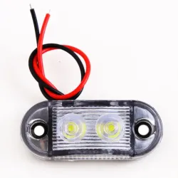 Ліхтар габаритний 62*27*17мм 2-SMD білий
