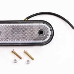 Ліхтар габаритний 118*44*11мм 20-SMD білий + кріплення