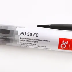 Герметик для швів під пістолет швидкосохнучий "APP" PU 50 FC 310мл чорний