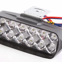 Фара денного світла 120*55*70мм 18Вт "Blaskar" 12 LED/1800лм/3000/6000К білий/жовтий