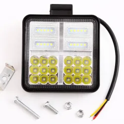 Фара денного світла 105*125*25мм 114Вт "Blaskar" 38 LED + поворот.