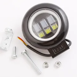 Фара денного світла 115*130*60мм 90Вт "Blaskar" 3 LED/3000лм/6000К + DRL