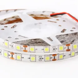 Підсвітка діодна стрічка 12В гнучка на скотчі "LED" 8мм біла *Blackout*