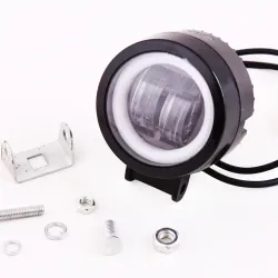 Фара денного світла 75*75*55мм 20Вт 4 Cree 5W/6000К + DRL