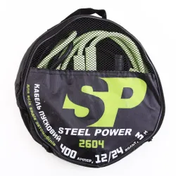Дроти прикурювач 400А 3.0м "Steel Power" сумка