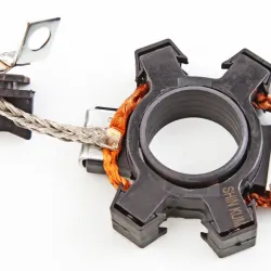 Щітковий вузол стартера Lanos 1.5 "Shin Kum" пластм. (0.8KW, 2110 на пост. магн.)