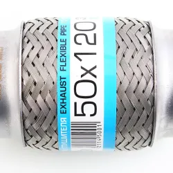 Гофра глушника 50*120 3-шарова "EuroEx"