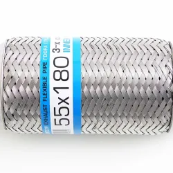 Гофра глушника 55*180 3-шарова "EuroEx"