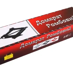 Домкрат ромб 2.0 т 110-400мм (з гумкою)