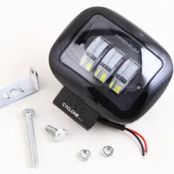 Фара денного світла 120*115*65мм 45Вт 3 LED1860 15W/2300лм/5000К