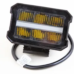 Фара денного світла 113*90*78мм 50Вт 6 Cree 5W/6000К + DRL білий/жовтий (ближний)