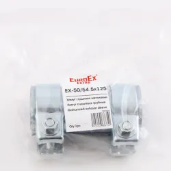 Хомут глушника Іном. трубний 50-54.5*125мм "EuroEx"