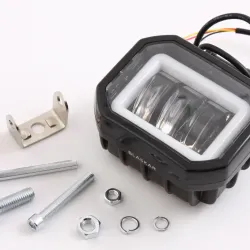 Фара денного світла 93*95*55мм 30Вт "Blaskar" 3 LED/2300Лм 10W/5000К + DRL (спрямований дальній)