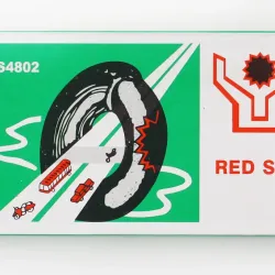 Латка для камери "Red Sun" (48 шт.) овальні 35*25мм + клей
