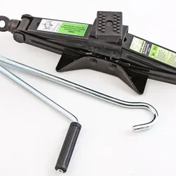 Домкрат ромб 1.0 т 110-330мм "Steel Power" (з гумкою)