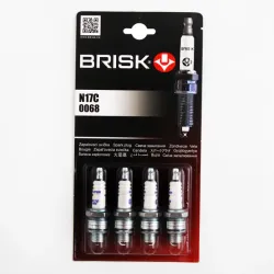 Свічки "Brisk" Super ГАЗ-3302-402 дв. блістер