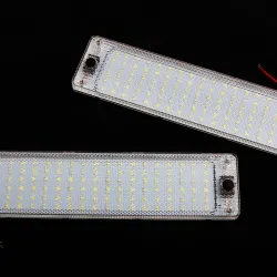 Ліхтар салону універс. LED 12/24В 108 SMD 2835 247*61*11 (2 шт.)