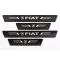 Захисна плівка на пороги Fiat чорний карбон "Автограф" (4 шт.)