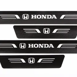 Захисна плівка на пороги Honda чорний карбон "Автограф" (4 шт.)
