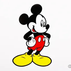 Наклейка Mickey Mouse 13*9см