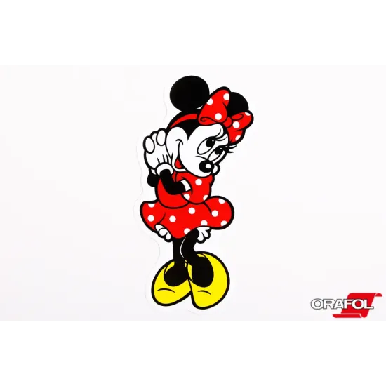 Наклейка Minnie Mouse 13*9см