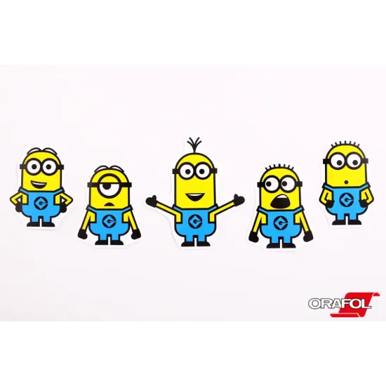Наклейка Minions (5 шт.)