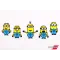 Наклейка Minions (5 шт.)