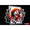 Наклейка Joker гральна карта 15*15см "Автограф"