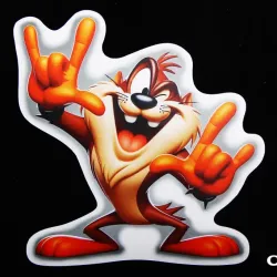 Наклейка Taz 11*11см